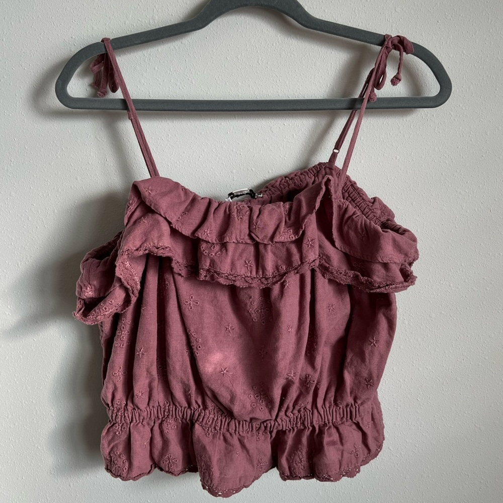 American Eagle Plum Tank Top